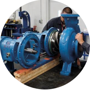 Manutenzione pompe centrifughe e volumetriche